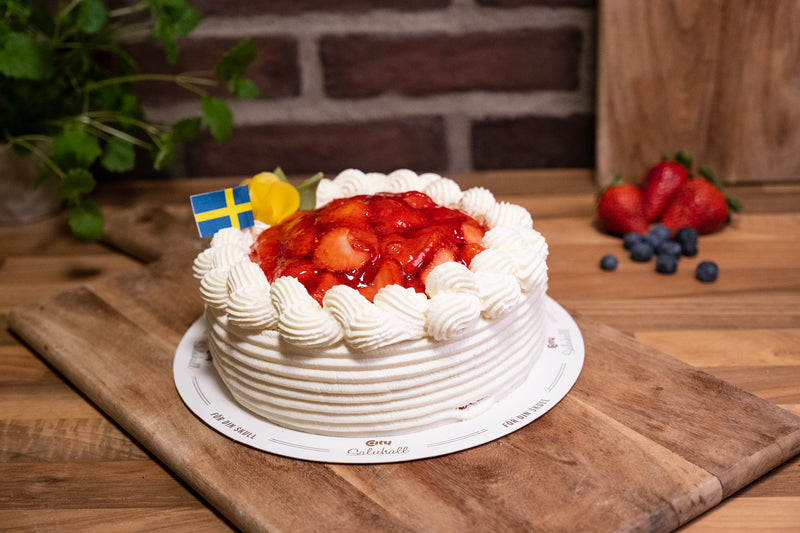 Jordgubbstårta
