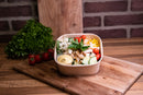 Kycklingsallad med currydressing