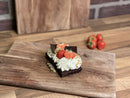 Browniebakelse med hasselnötter