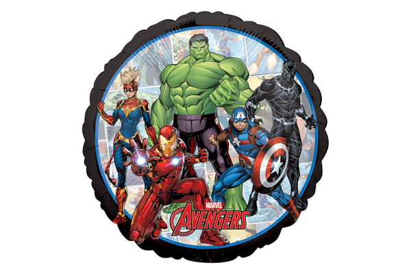 Folieballong Avengers 43cm - med helium