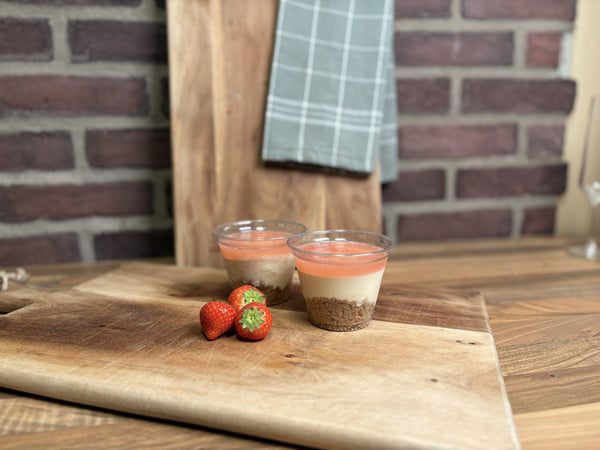 Cheesecakebägare fläder/jordgubb