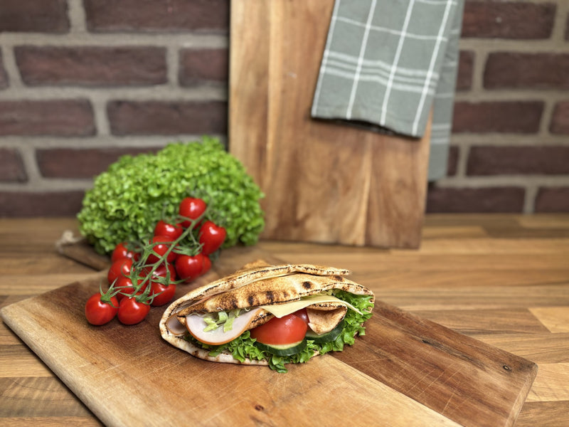 Libabröd med ost och kalkon