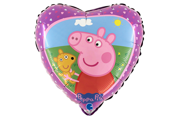 Folieballong Peppa Pig 46CM - med helium