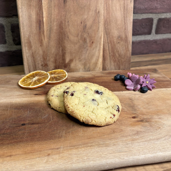 Tranbär & Vit chokladcookie